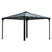 Palram Pavillon Palermo 3600 (3,6 x 3,6 x 2,95 m, Anthrazit)