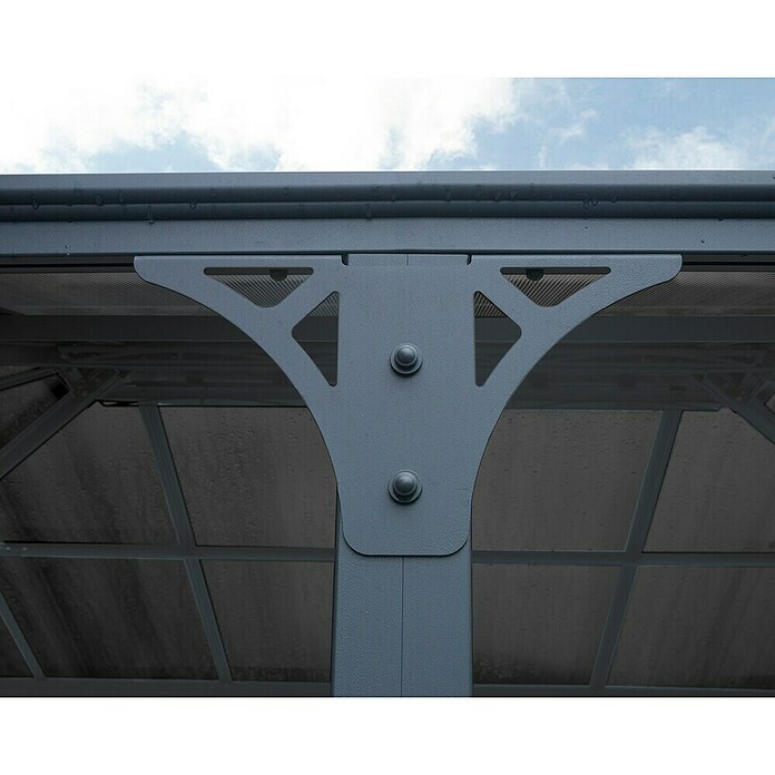 Palram Pavillon Martinique 5000 (L x B: 492 x 359 cm, Bronze)
