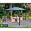 Palram Pavillon Palermo 3000 (2,95 x 2,95 x 2,98 m, Anthrazit)