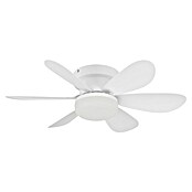 Eglo Ventilador de techo Clovelly (Blanco, 52 cm, 12 W, Blanco cálido) | BAUHAUS