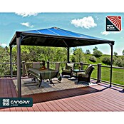 Palram Pavillon Palermo 4300 (429 x 429 x 298 cm, Anthrazit)