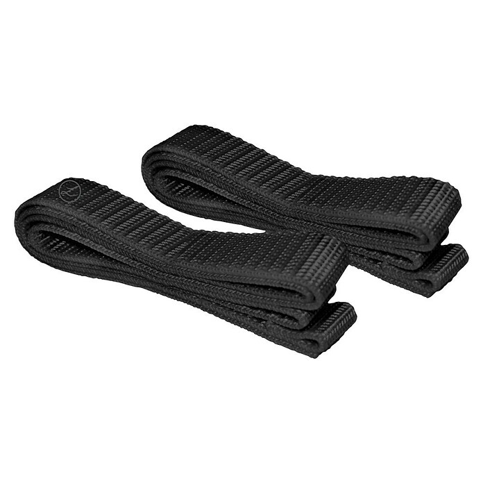 Lechuza Gurtband für Balkonkastenhalterung (Länge: 40,5 cm, Schwarz, 2 Stk.) | BAUHAUS