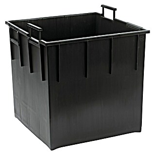Lechuza Pflanzkasten-Einsatz (Kunststoff, Schwarz, Passend für: Cubico Cube Trio 40)