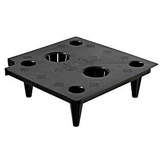 Lechuza Trennboden (Kunststoff, Schwarz, Passend für: Canto 40 High / Low)
