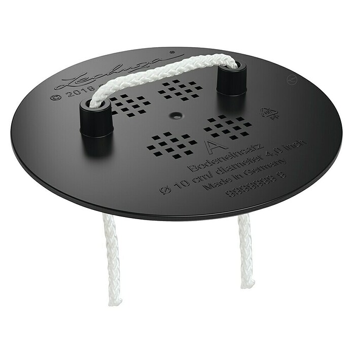 Lechuza Pflanzplatte mit Bewässerungsstick (Kunststoff, Weiß/Schwarz) | BAUHAUS