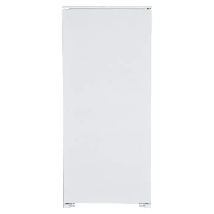 PKM Vollraumkühlschrank KS215.0EEB2 - Nutzinhalt Gesamt: 401 l, 54 x 54 x 123 cm, Weiß - Weißer Kompaktgefrierschrank, Vorderansicht, mit schlankem Griff und Standfüßen.