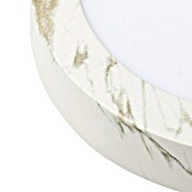 Alverlamp Foco downlight de superficie LED Mármol (20 W, Ø x Al: 22 cm x 32 mm, Blanco cálido, Temperatura del color: 3.000 K - 6.000 K) | BAUHAUS