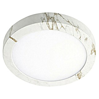 Alverlamp Foco downlight de superficie LED Mármol (20 W, Ø x Al: 22 cm x 32 mm, Blanco cálido, Temperatura del color: 3.000 K - 6.000 K)