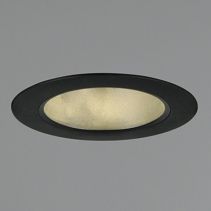Trio Lighting Foco LED empotrable Virunga (6 W, Blanco cálido, Diámetro: 12 cm, Negro) | BAUHAUS
