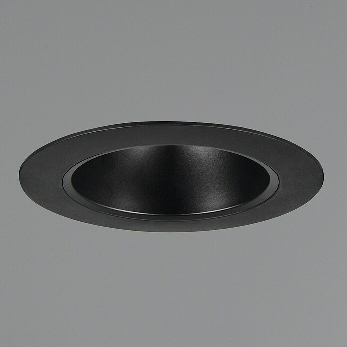 Trio Lighting Foco LED empotrable Virunga (6 W, Blanco cálido, Diámetro: 12 cm, Negro) | BAUHAUS