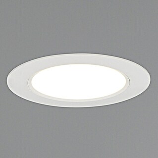 Trio Lighting Foco LED empotrable Virunga (6 W, Blanco cálido, Diámetro: 12 cm, Blanco)