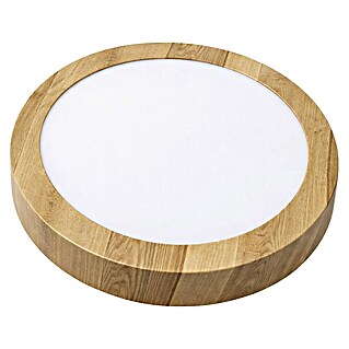 Alverlamp Foco downlight de superficie LED Nordic (20 W, Ø x Al: 22 x 3,2 cm, Blanco cálido, Temperatura del color: 3.000 K - 6.000 K)