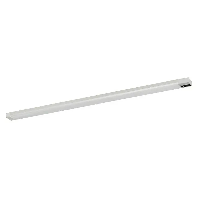 Eglo Lámpara LED bajo mueble con sensor Serlino - L x An x Al: 57 x 3,2 x 1,4 cm - Lámpara lineal LED blanca con difusor y sensor/controles en el extremo.