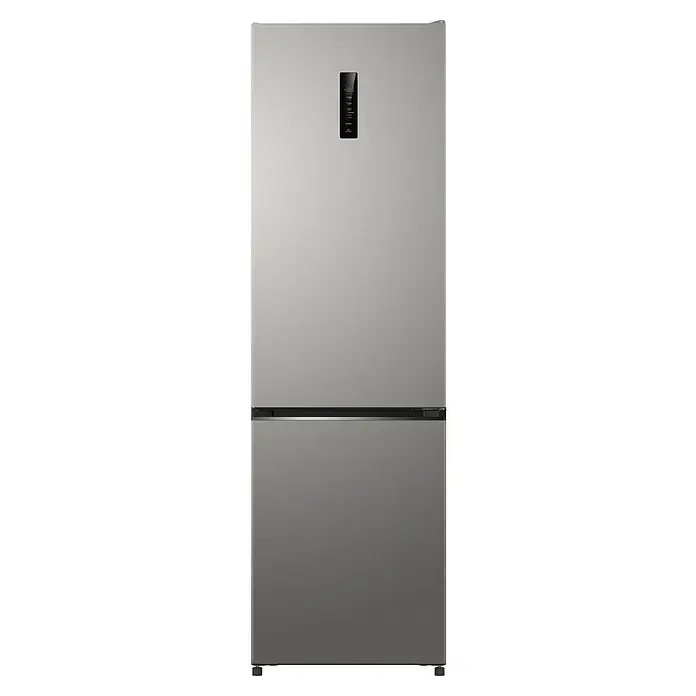 Wolkenstein Kühl-Gefrierkombination WKG405ANFDIX - Nutzinhalt Gesamt: 405 l, 66 x 59,5 x 200 cm, Dark Inox Design - Edelstahl-Kühl-Gefrierkombination mit integriertem Digital-Bedienfeld.