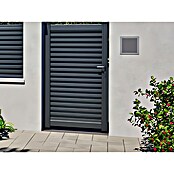 Puerta de valla Ventia (100 x 200 cm, Antracita, Aluminio) | BAUHAUS