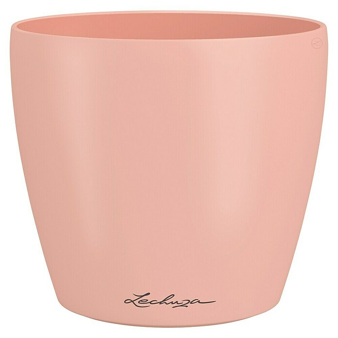 Lechuza Classico Übertopf rund Color SINGLE (Außenmaß (Ø x H): 15 x 14 cm, Kunststoff, Magnolie) | BAUHAUS