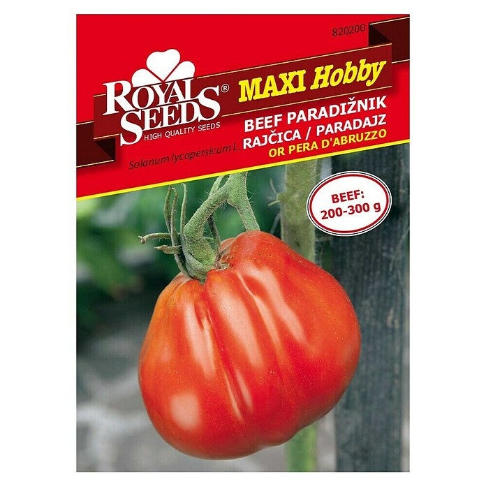 Royal Seeds Zelenjavna semena Beef Paradižnik Or Pera D'Abruzzo  (Solanum lycopersicum L.) | 8127 - Feinsämereien in PG Marke | IBYA - Sämereien | IBY - Sämereien | IB - Grünpflanzen/Sämereien | I - Stadtgarten | BAUHAUS