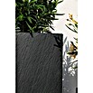 Lechuza Canto Pflanzsäule eckig Slatestone (Außenmaß (L x B x H): 30 x 30 x 56 cm, Kunststoff, Dunkelgrau) | BAUHAUS