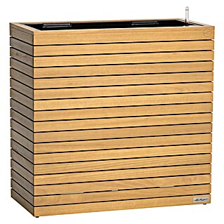 Lechuza Palo Pflanzkasten Natural Wood (Außenmaß (L x B x H): 77 x 37 x 78,5 cm, Holz, Braun)