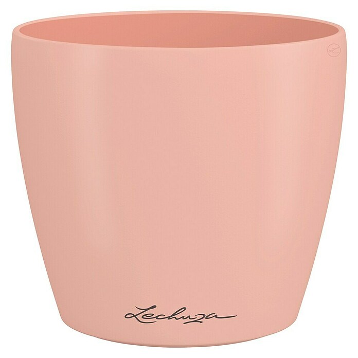 Lechuza Classico Übertopf rund Color SINGLE (Außenmaß (Ø x H): 13 x 12 cm, Kunststoff, Magnolie) | BAUHAUS
