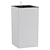 Lechuza Canto Pflanzsäule eckig Slatestone (Außenmaß (L x B x H): 30 x 30 x 56 cm, Kunststoff, Lichtgrau) | BAUHAUS