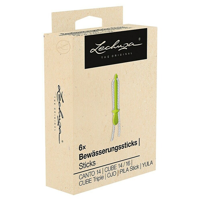 Lechuza Bewässerungs-Set Stick (Kunststoff, Passend für: Cube Modelle, 6 Stk.) | BAUHAUS