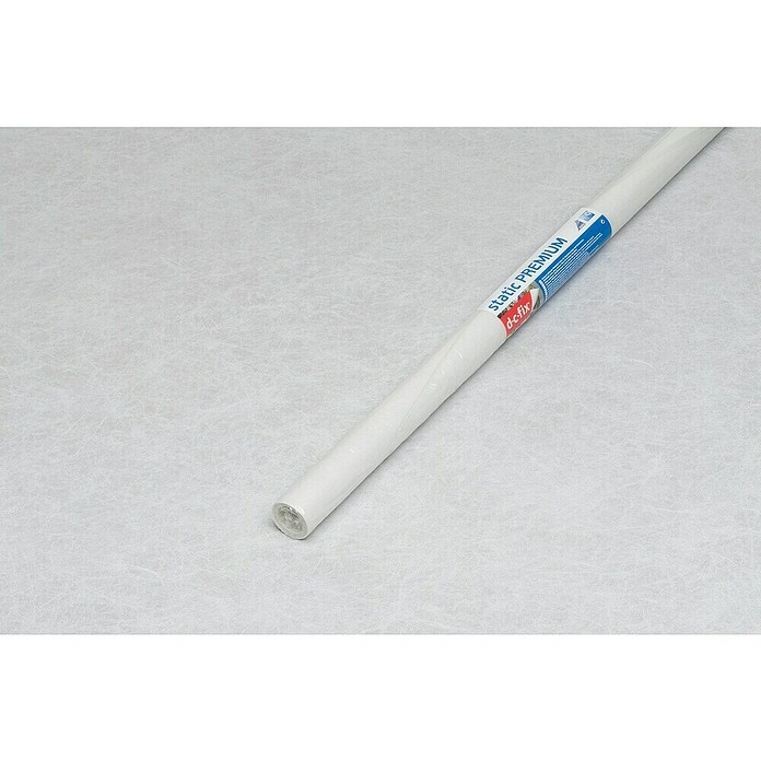 D-c-fix Static Premium Glasfolie Static Premium (150 x 45 cm, Weiß, Reispapier, Statisch haftend)
