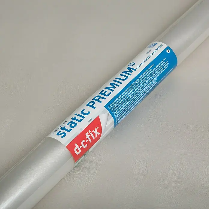 D-c-fix Static Premium Glasfolie Sofelto - 90 x 150 cm, Sofelto, Milchglas - Rolle d-c-fix Static Premium transparente statische Haftfolie ohne Kleber für Dekoration und Sichtschutz.