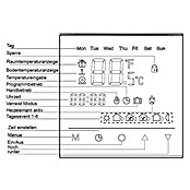 Admiral E-Power Thermostat Comfort Plus (Digital, Beheizbare Fläche: 20 m², Programmierbar)