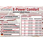 Admiral E-Power Fußbodenheizung Comfort (L x B: 8 x 0,5 m, Beheizbare Fläche: 4 m², 600 W) | BAUHAUS