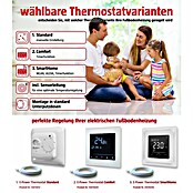 Admiral E-Power Fußbodenheizung Comfort (L x B: 8 x 0,5 m, Beheizbare Fläche: 4 m², 600 W) | BAUHAUS