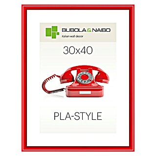 Plastični okvir Pla-Style (30 x 40 cm, Crvena)