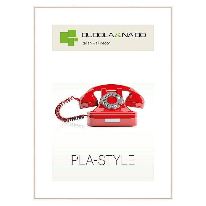 Okvir za slike Pla-Style (Bijelo, 50 x 60 cm, Plastika)