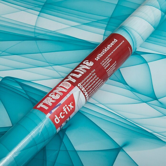 D-c-fix Trendyline Designfolie Trendyline (Murano, Blau, 150 x 45 cm, Selbstklebend)