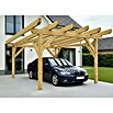 Carport Abies (Pultdach, Carport geeignet für: PKWs, Länge: 3 m, Einfahrtsbreite: 4,5 m) | BAUHAUS