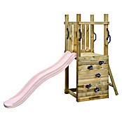 Swing King Otroški igralni stolp Irma  (Do x Š x V: 235 x 70 x 175 mm, Pastelno roza tobogan) | 8305 - Kinderspielgeräte Holz | ICHA - Kinderspielgeräte | ICH - Kinderspielgeräte | IC - Freizeit im Garten | I - Stadtgarten | BAUHAUS