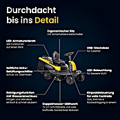 Stiga Akku-Aufsitzmäher SWIFT 372E (48 V, 5 Ah - 20 Ah, Schnittbreite: 72 mm, Max. Flächenempfehlung: 1 600 m²) | BAUHAUS