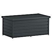 EcoStar Euroline Gartenbox Euroline 1620 (H x B x T: 87,2 x 166 x 72,5 cm, Anthrazit, Stahl) | BAUHAUS
