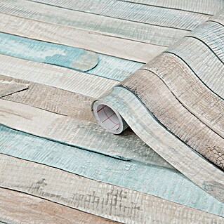 D-c-fix Dekore Holzoptikfolie Rio (200 x 45 cm, Ocean, Selbstklebend)