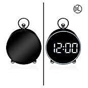 Reloj despertador digital (An x Al: 4 x 13,3 cm, Negro) | BAUHAUS