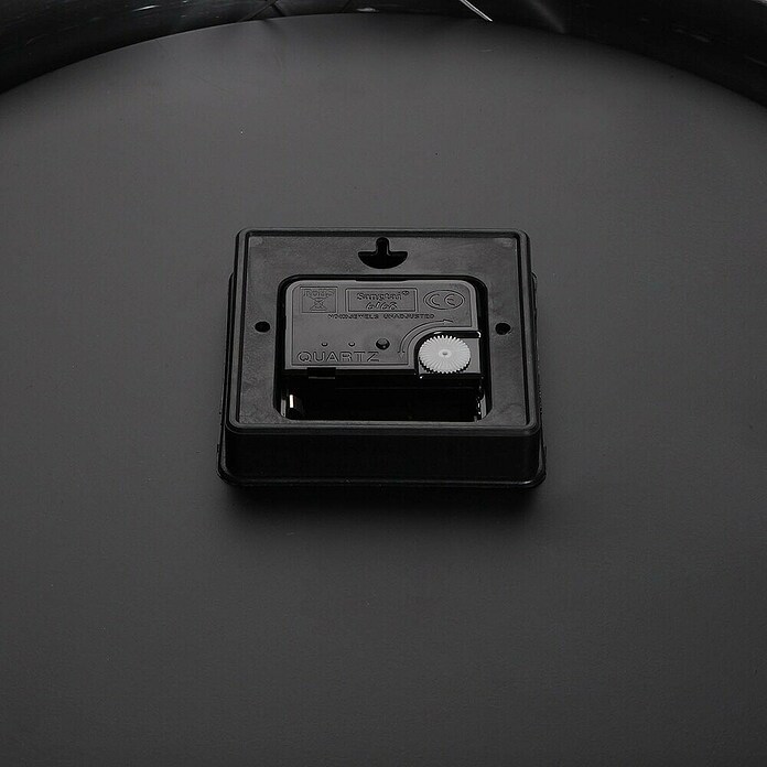 Reloj de pared Bisel (Diámetro: 40 cm, Negro, Clásico) | BAUHAUS