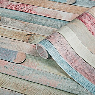 D-c-fix Dekore Holzoptikfolie Rio (200 x 45 cm, Bunt, Selbstklebend)