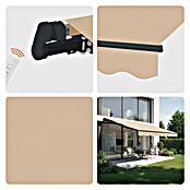SmartSun Toldo con motor Dark Easy Lite (Beige, Ancho: 3,95 m, Caída: 2,5 m) | BAUHAUS