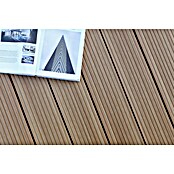 b!design WPC-Terrassendiele Eiche (300 x 14,5 x 2,5 cm, Braun) | BAUHAUS