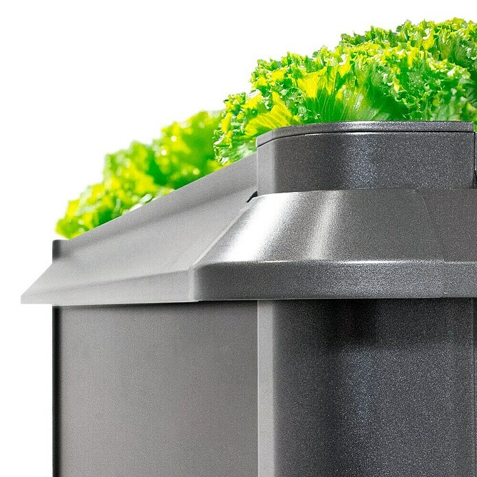 Biohort Schneckenblech (Passend für: Biohort Hochbeet 1 x 1 m, Dunkelgrau Metallic) | BAUHAUS