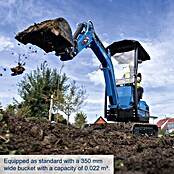 Scheppach Miniexcavadora EXC1400 (8,5 kW, Gasolina, Ángulo de giro del brazo: 45 ° - 85 °) | BAUHAUS