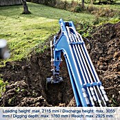 Scheppach Miniexcavadora EXC1400 (8,5 kW, Gasolina, Ángulo de giro del brazo: 45 ° - 85 °) | BAUHAUS