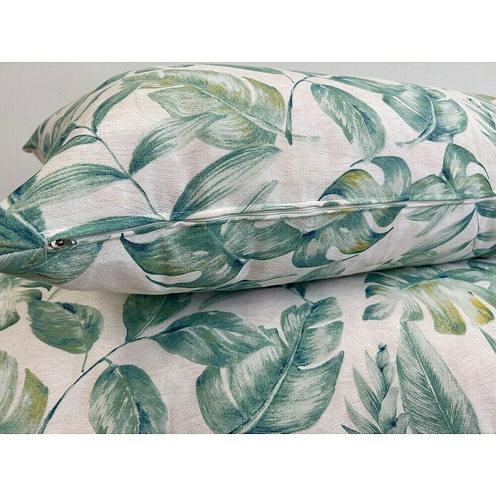 Conjunto de jardín de palets Hojas multicolor (L x An x Al: 120 x 80 x 16 cm, Multicolor/Verde, Palet: Natural) | BAUHAUS