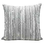 Cojín Rugat raya (Gris, 45 x 45 cm, 1 ud., 54% algodón y 46% poliéster) | BAUHAUS