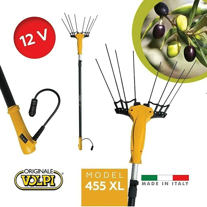 Tresač maslina Volpi 455XL  (Podešavanje po visini: 210 cm - 300 cm, 12 V) | BAUHAUS